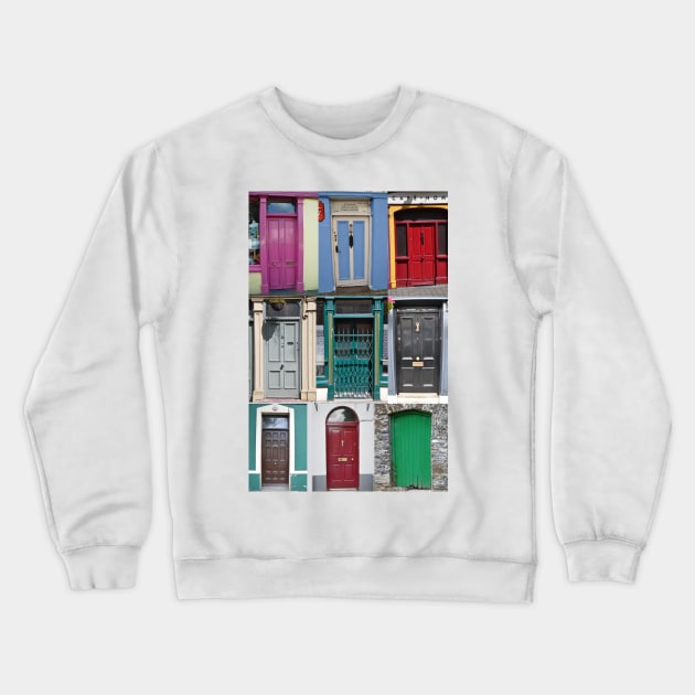 Lismore doors Crewneck Sweatshirt by declancarr